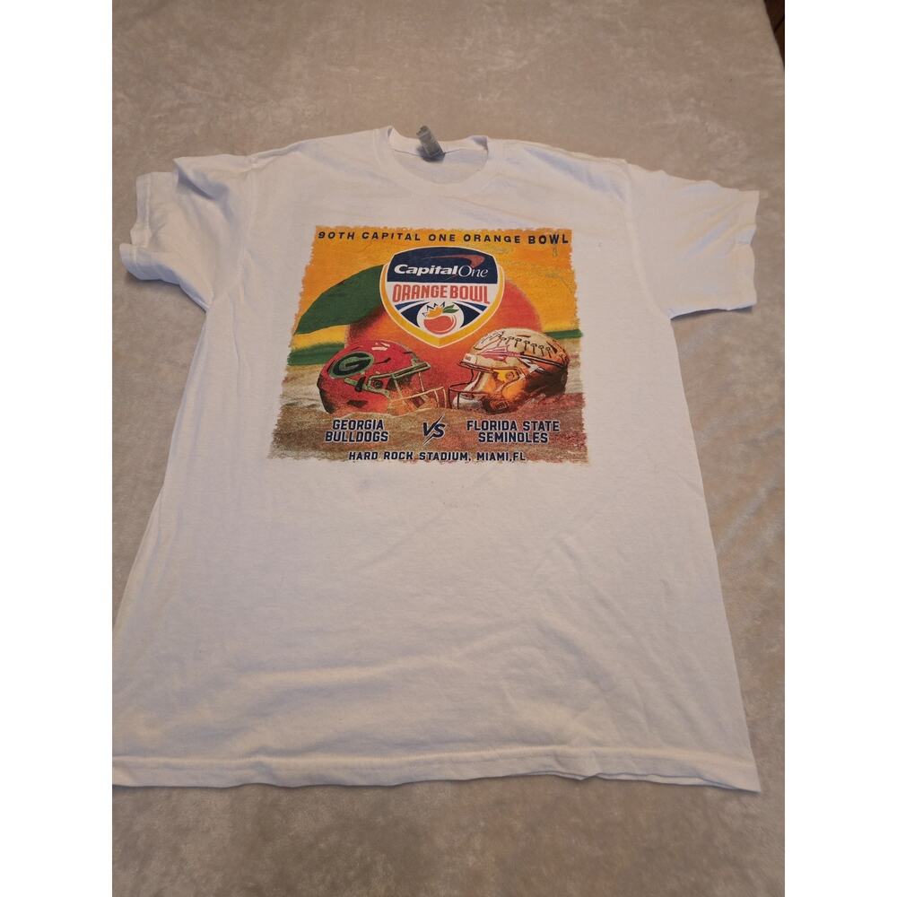 90th Capital One Orange Bowl game between the Georgia Bulldogs and the...